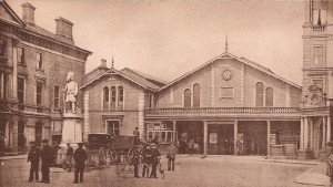 Station Square, Inverness Antique Vintage Photograph