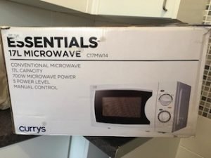 microwave oven