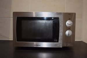 microwave oven.